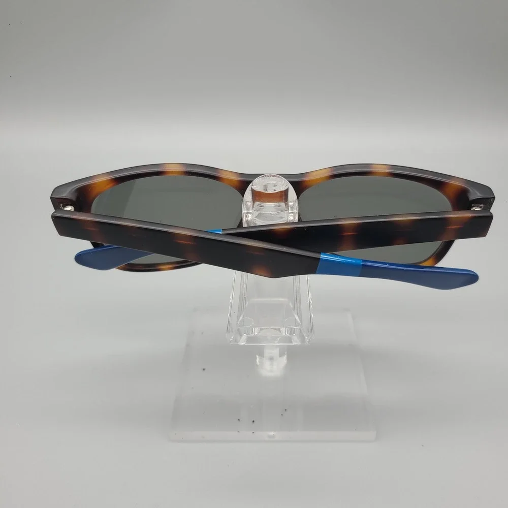 TOMS Classic 101 Sunglasses Matte Tortoise Blue S001-023-03 Made in Italy